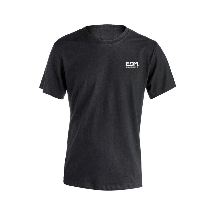 Kort�rmet T-shirt til M�nd EDM Sort #1