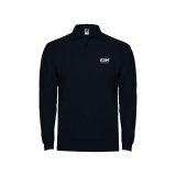 Herre langrmet polo EDM Sort #1