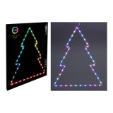 Lysdekoration BASIC & CO RGB Juletr� 48 x 60 cm #2