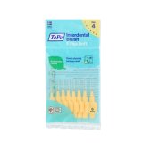 Mellemrumsbrster til tnder Tepe Gul 0,7 mm Supersoft (8 Dele) #1