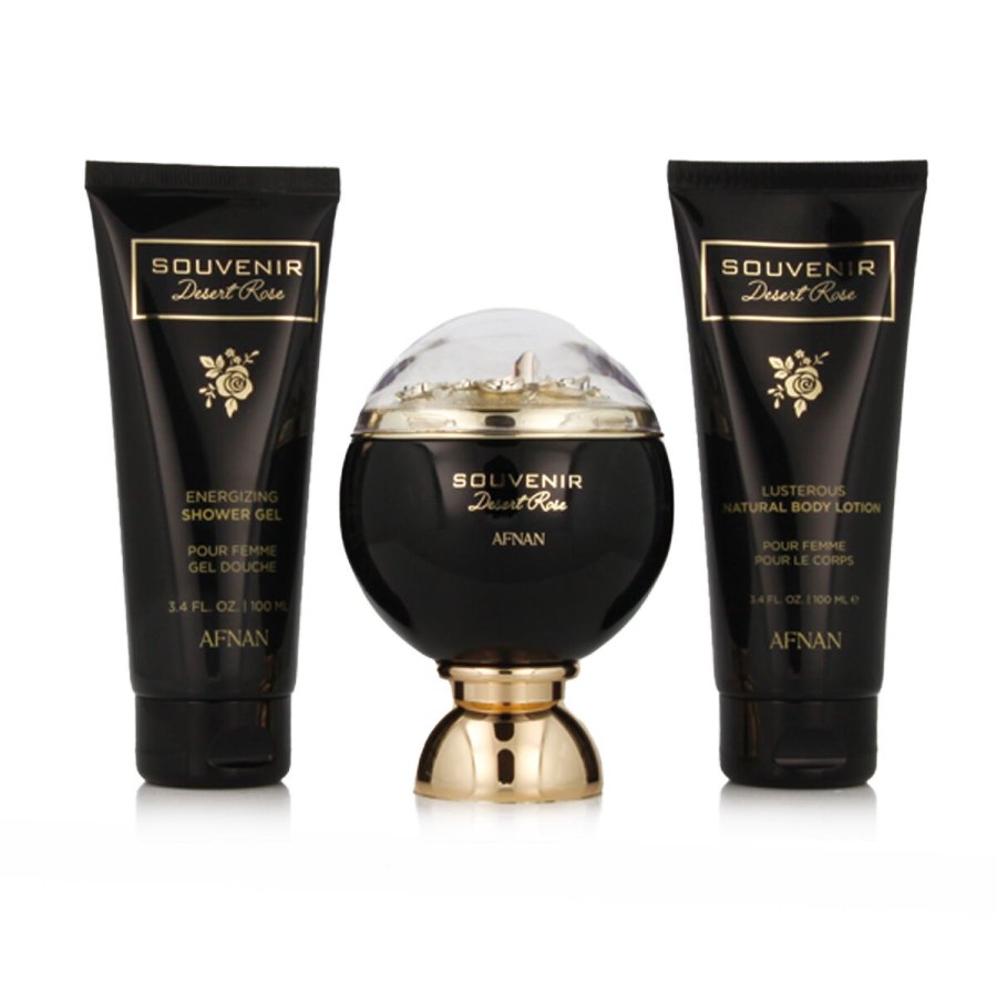 Parfume st til kvinder Afnan Souvenir Desert Rose EDP 3 Dele #2
