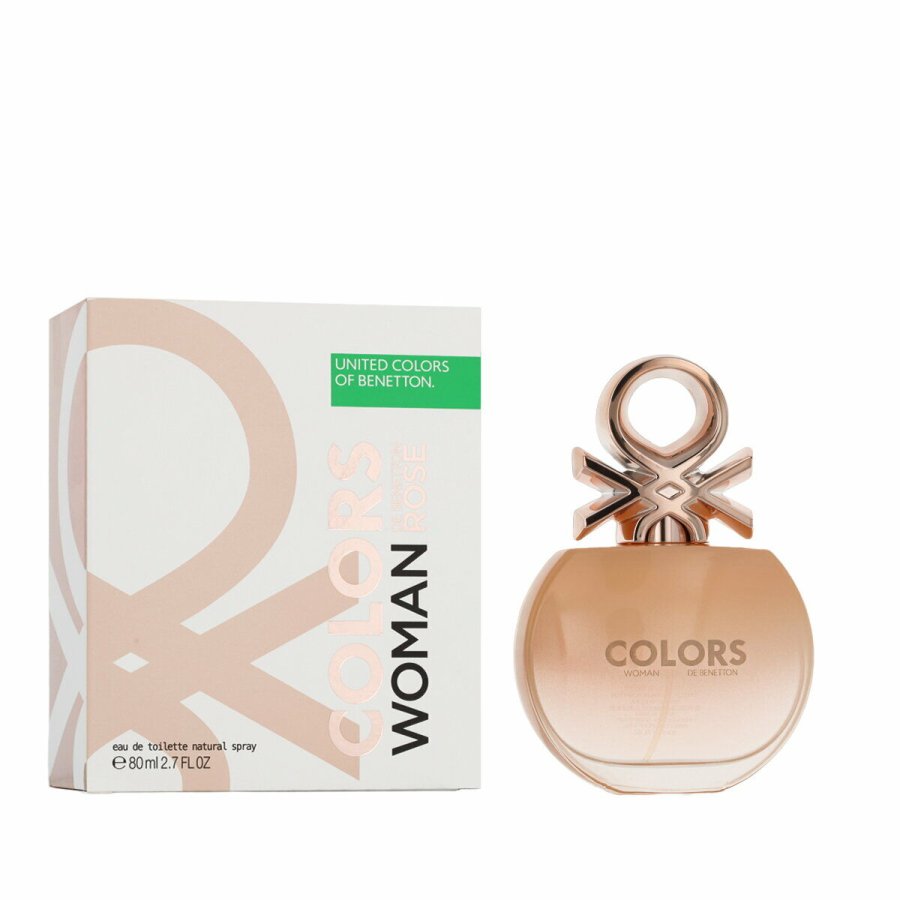 Dameparfume Benetton EDT Colors de Benetton Rose 80 ml #1