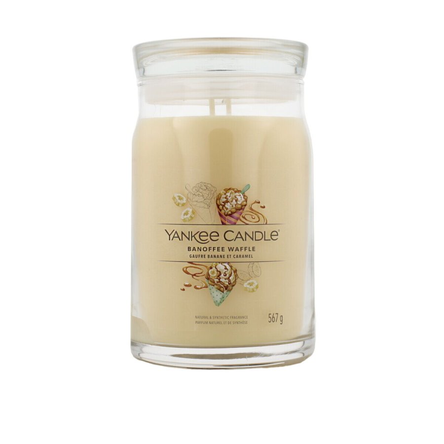 Duftlys Yankee Candle Signature Large Jar Banoffee Waffle 567 g #2