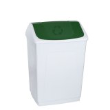 Papirkurv Denox Hvid Grn 55 L #1