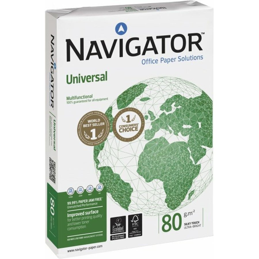 Printerpapir Navigator Hvid A3 5 Dele #1