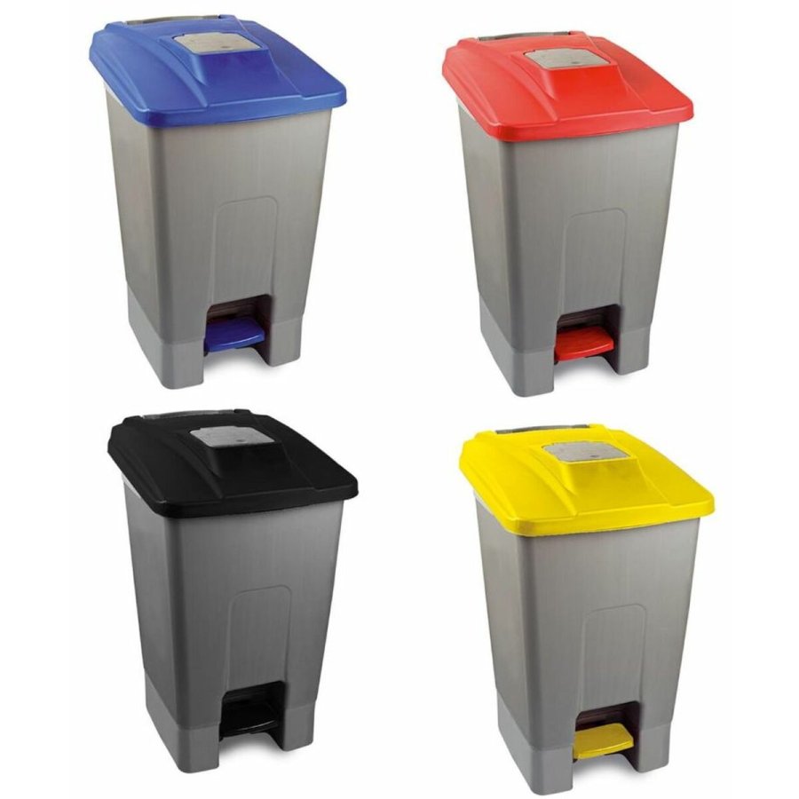 Papirkurv Gr Plastik Rektangulr 30 L #3