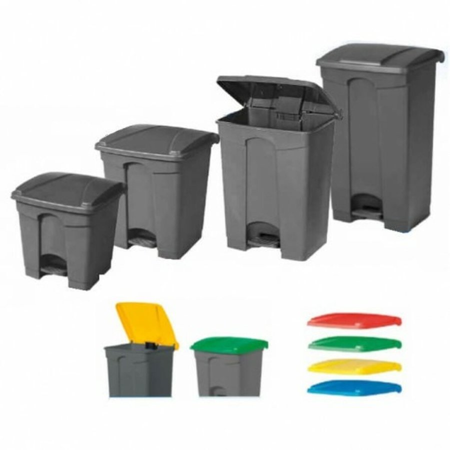 Papirkurv Gr Plastik Rektangulr 30 L #4