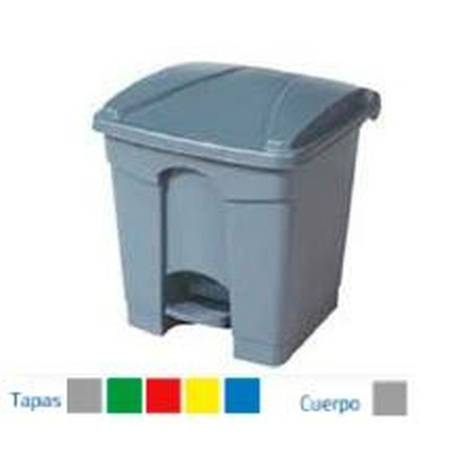 Papirkurv Gr Plastik Rektangulr 30 L #2