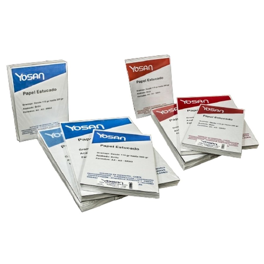 Coated Paper Yosan Hvid 125 Ark SRA3 #1