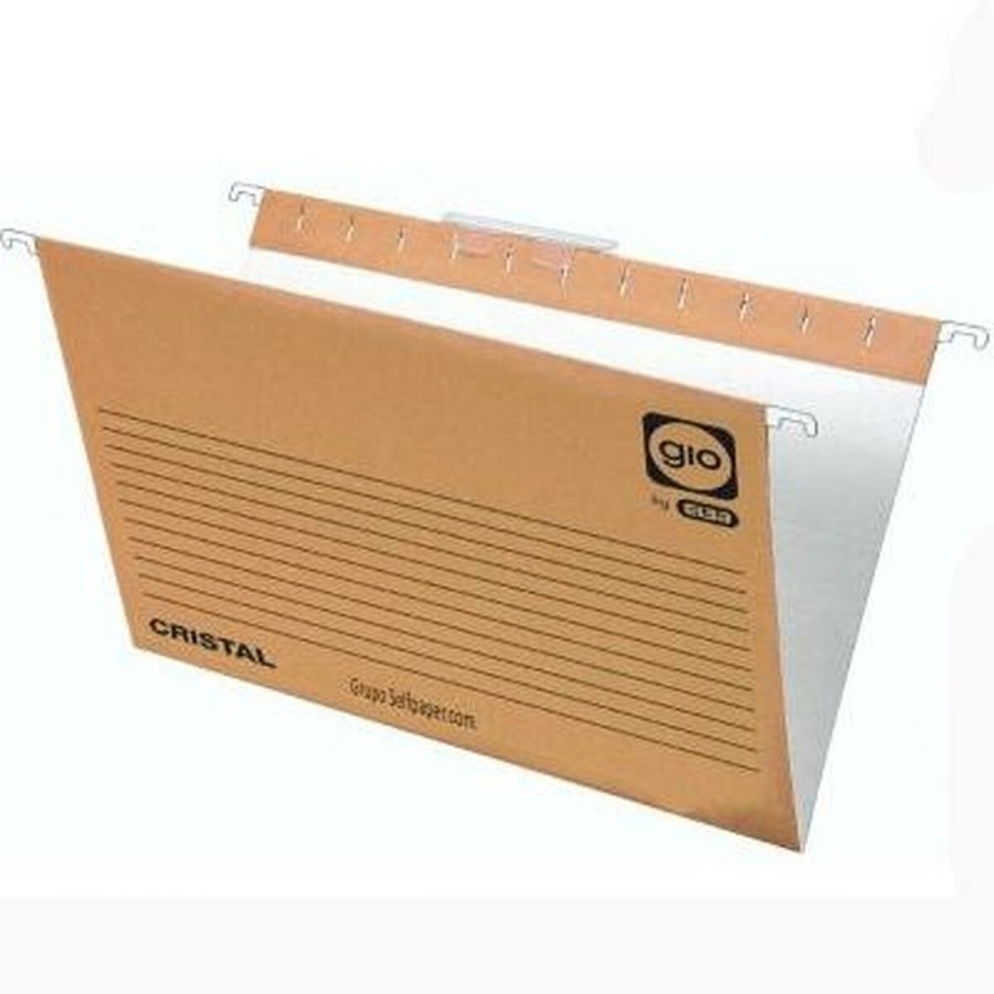 Hngemapper Elba Naturlig brun Din A4 (25 enheder) #2