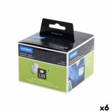 Printer labels Dymo LW11356 89 x 41 mm Hvid (6 enheder) #1