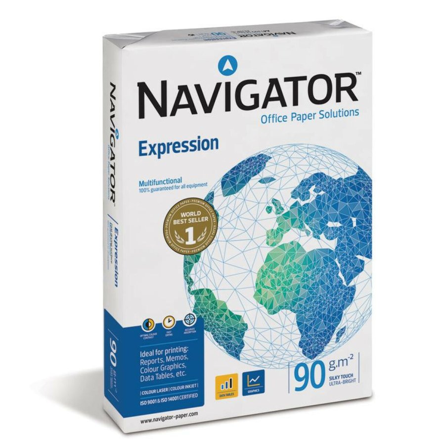 Printerpapir Navigator Expression Hvid A4 5 Dele #2