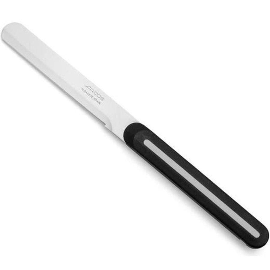 Smrkniv Arcos Sort Hvid 10 cm Rustfrit stl (36 Enheder) #1