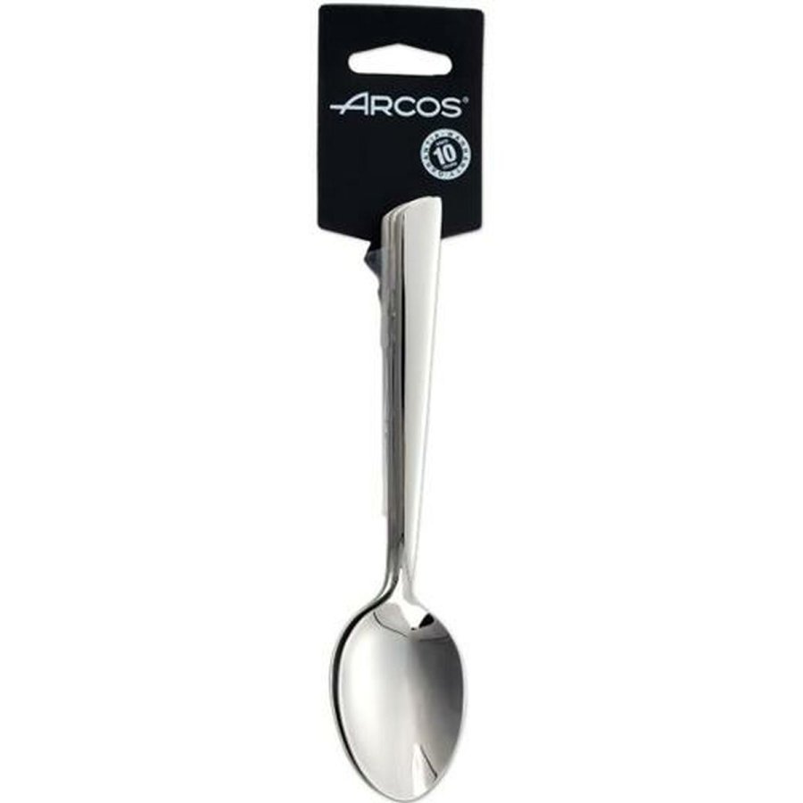 Dessertske st Arcos Toscana Slvfarvet Rustfrit stl (4 enheder) #2