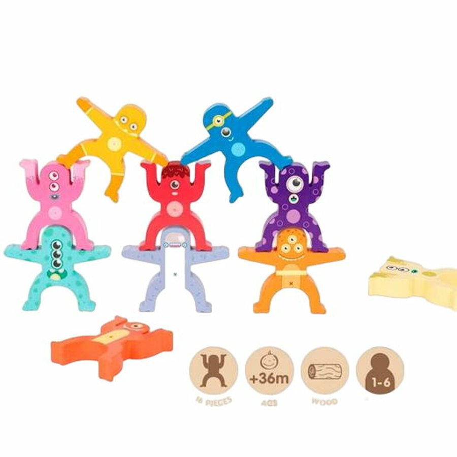 P�dagogisk spil Milan Aliens Tower 16 Dele #7