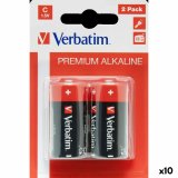 Alkalinebatterier Verbatim LR14 1,5 V (10 enheder) #1