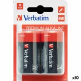 Alkalinebatterier Verbatim LR20 1,5 V (10 enheder) #1