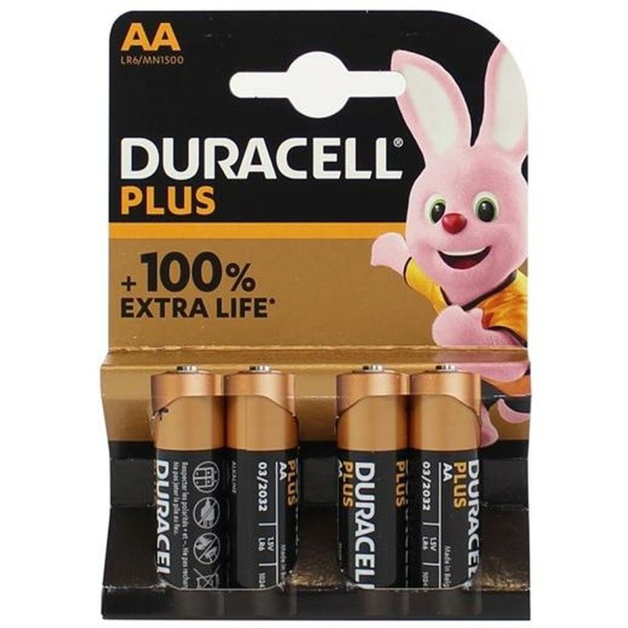 Alkalinebatterier DURACELL Plus Extra LR06 1,5 V (20 enheder) #3