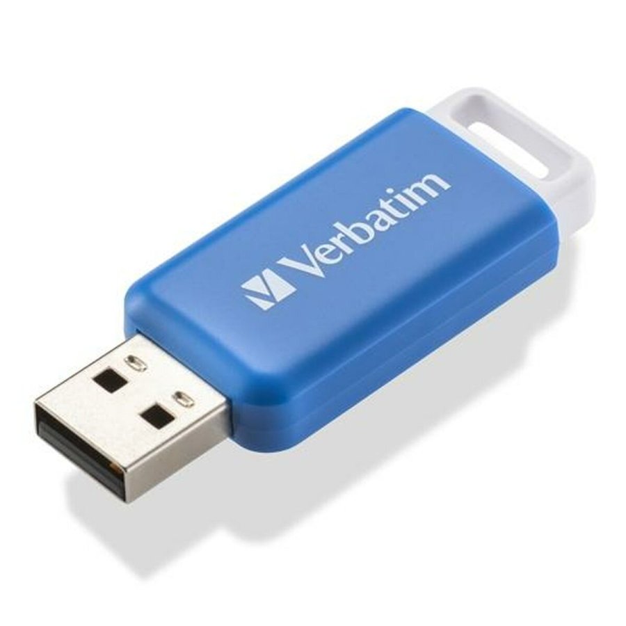 USB-stik Verbatim V DataBar Bl Sort 64 GB #2