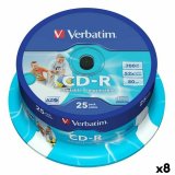 CD-R Verbatim 25 Dele 700 MB 50 MB/s (8 enheder) #1