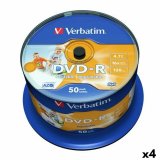 DVD-R Verbatim 4,7 GB 16x (4 enheder) #1