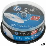 CD-R HP 700 MB 52x (8 enheder) #1
