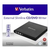 Ekstern optager Verbatim Slimline CD/DVD Sort #2