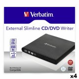 Ekstern optager Verbatim Slimline CD/DVD Sort #1
