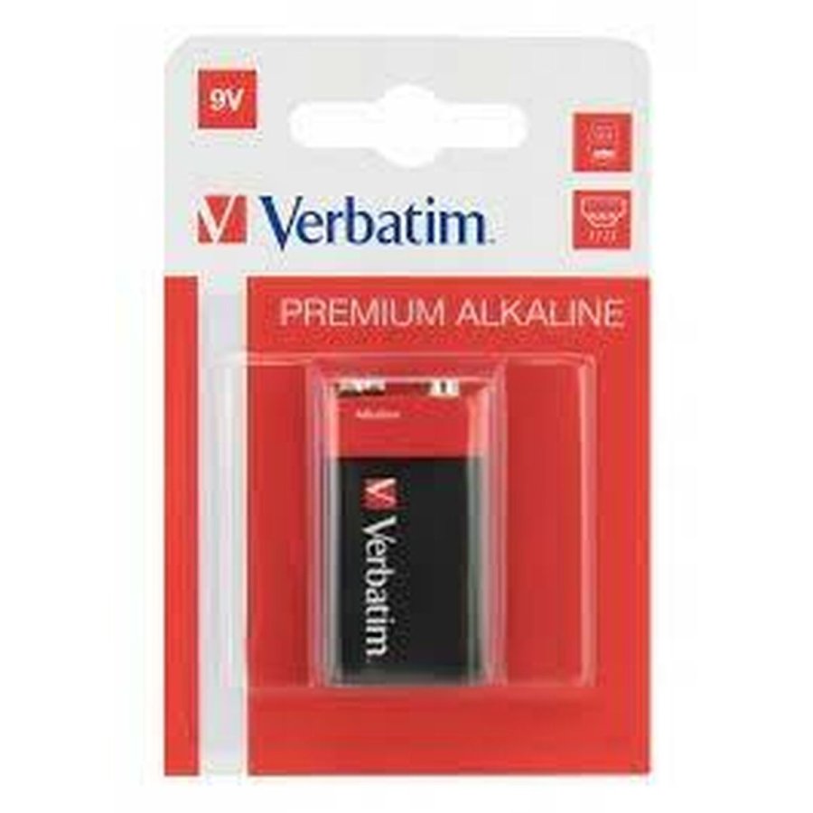 Alkaline Batteri Verbatim 9 V 6LR61 (10 enheder) #2