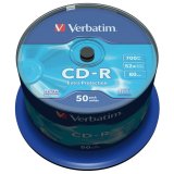 CD-R Verbatim Extra Protection 700 MB 52x 50 Dele (4 enheder) #2