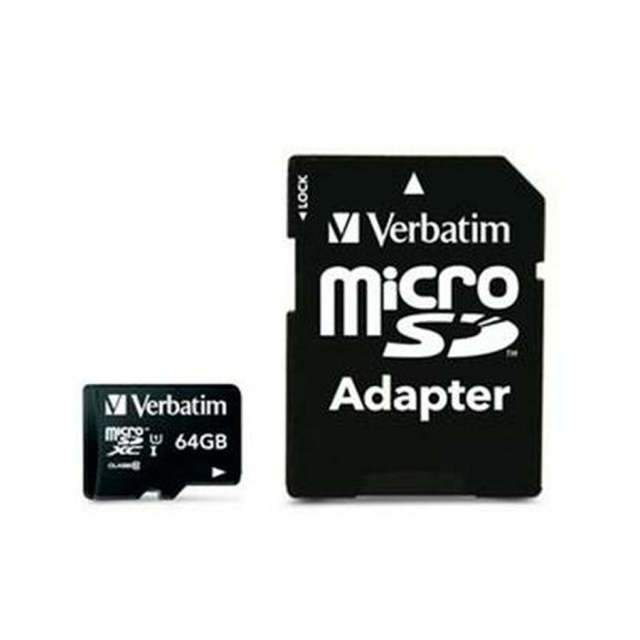 Mikro-SD-hukommelseskort med adapter Verbatim 64 GB (10 enheder) #2