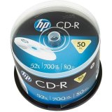 CD-R HP 700 MB 52x (4 enheder) #2