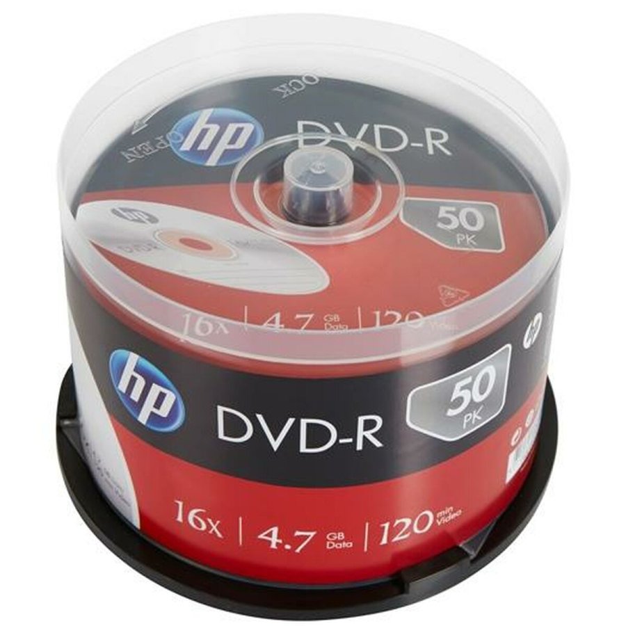 DVD-R HP 4,7 GB 16x 50 Dele (4 enheder) #2