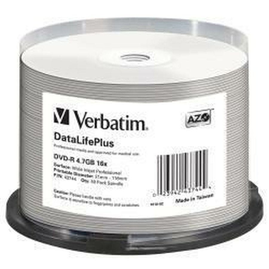 DVD-R Verbatim DATALIFE PLUS 4,7 GB 16x 50 Dele (4 enheder) #2
