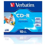 CD-R Verbatim CD-R AZO 700 MB 52x 10 Dele (10 enheder) #3