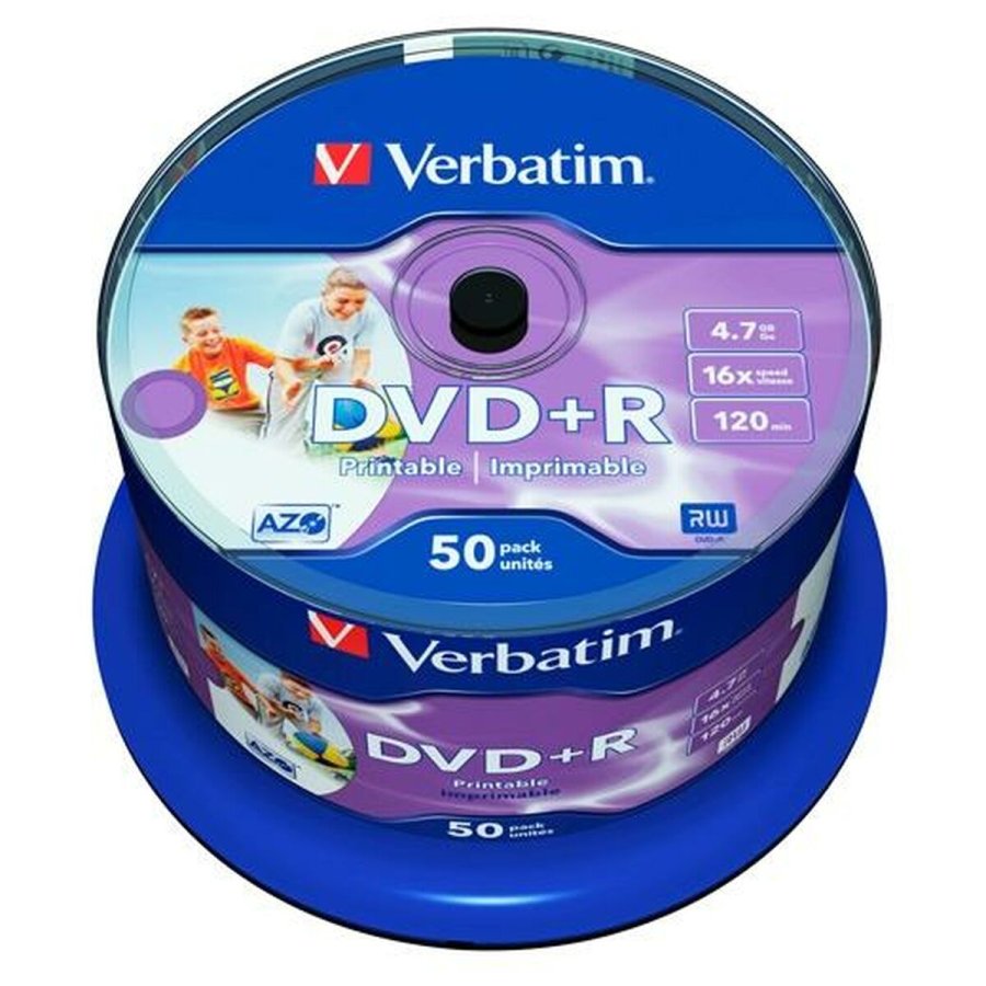 DVD + R Verbatim   4,7 GB 16x 50 Dele (4 enheder) #2