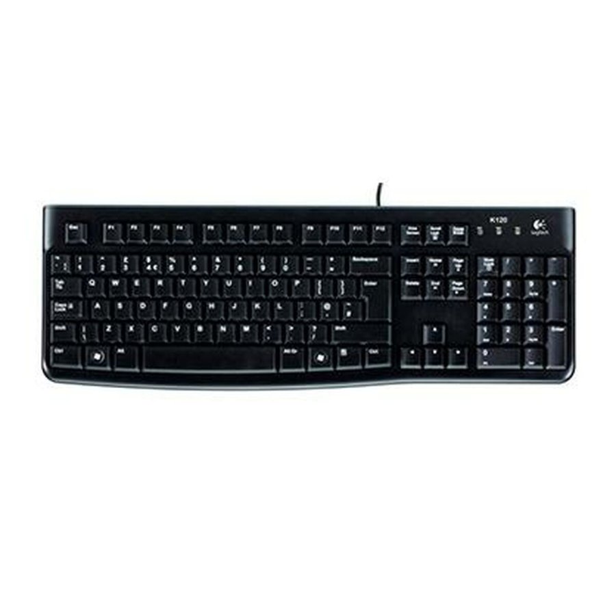 Tastatur Logitech K120 Sort Spansk qwerty (10 enheder) #2