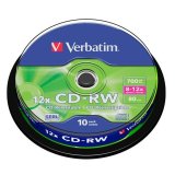 CD-RW Verbatim 700 MB 12x 10 Dele (20 enheder) #2
