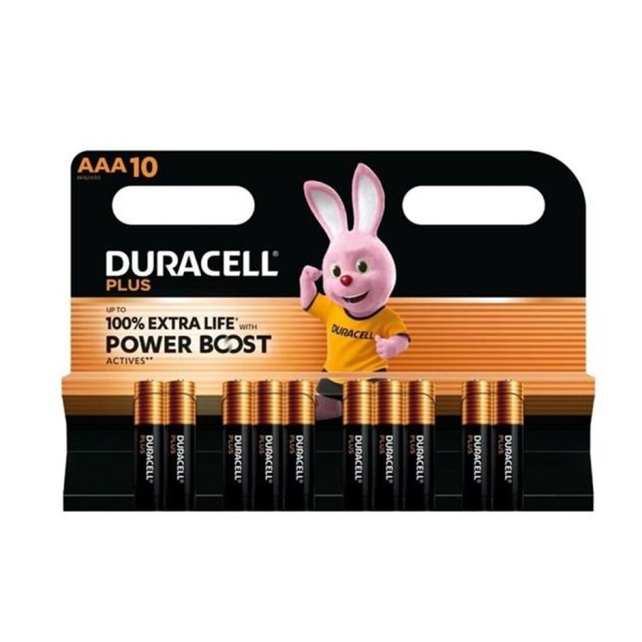 Alkalinebatterier DURACELL PLUS POWER 1,5 V AAA 10 Dele (12 enheder) #2