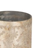 Lyseholder Hvid Krystal 10 x 10 x 10 cm #2