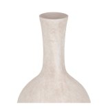 Vase Fldefarvet Keramik Sand 19 x 19 x 35 cm #2