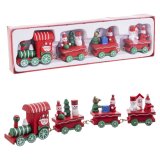 Julepynt Multifarvet Tog 25,5 X 7,5 X 3 CM #5