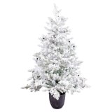 Juletr Polyetylen Ananas snefald 60 x 60 x 120 cm #1