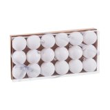 Julekugler Hvid Plastik  4 cm (18 enheder) #1