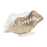 Borddekoration Hvid Champagne Aluminium Marmor 42 x 16,5 x 24 cm #2