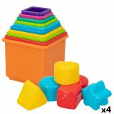 Stabelklodser PlayGo 16 Dele 4 enheder 10,5 x 9 x 10,5 cm #1