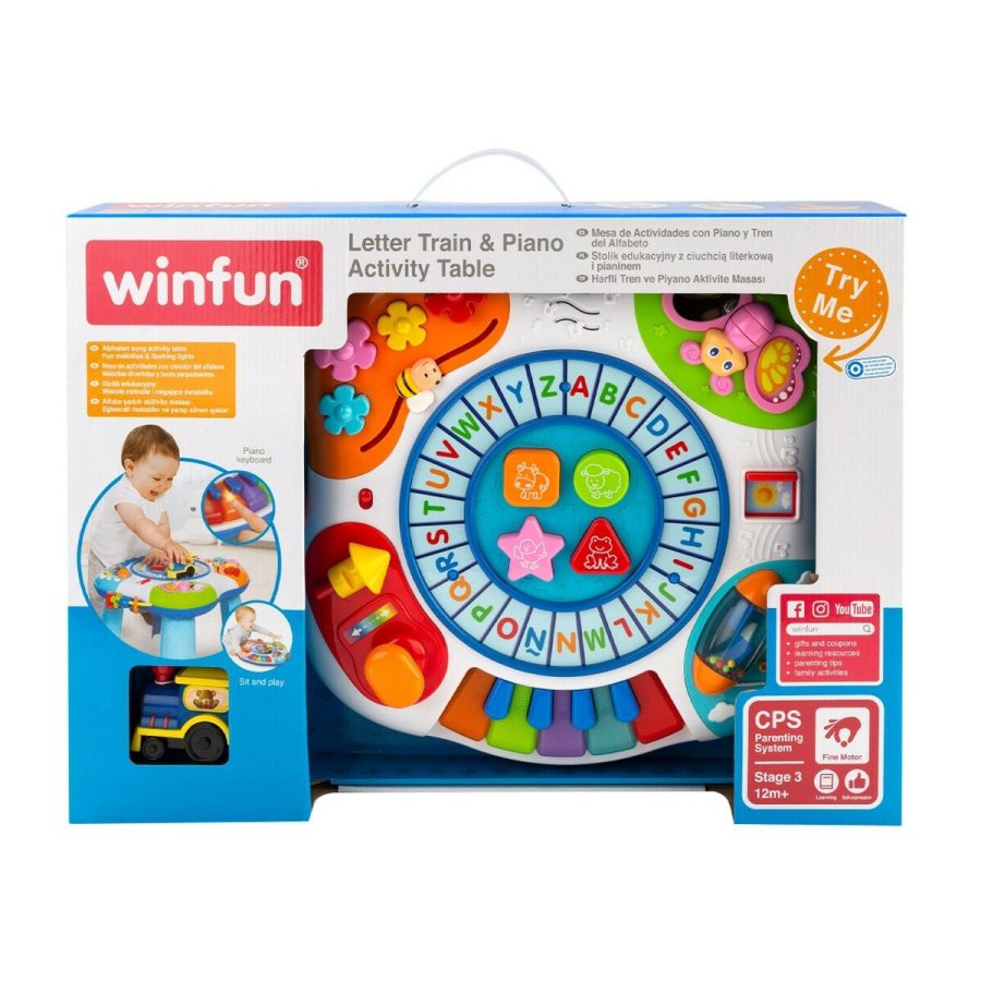 Aktivitetscenter Winfun Train & Piano 2 enheder 42 x 34 x 37,7 cm #5