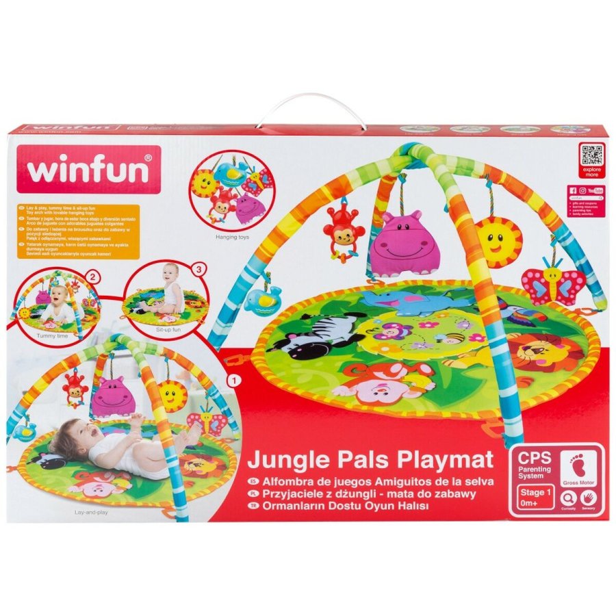Legetppe Winfun Jungle Klde (4 enheder) #6