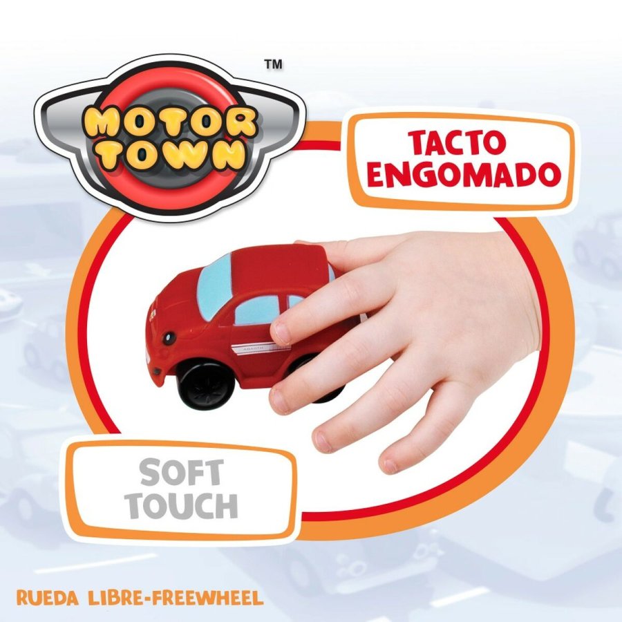 Bil-st Motor Town 4 Dele 7,5 x 4,5 x 5 cm (6 enheder) #6