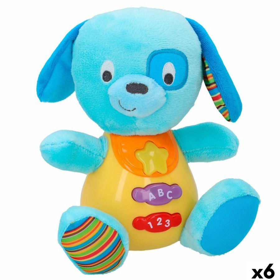 Bamse med Lyd Winfun Hund 15,5 x 16,5 x 11,5 cm (6 enheder) #1